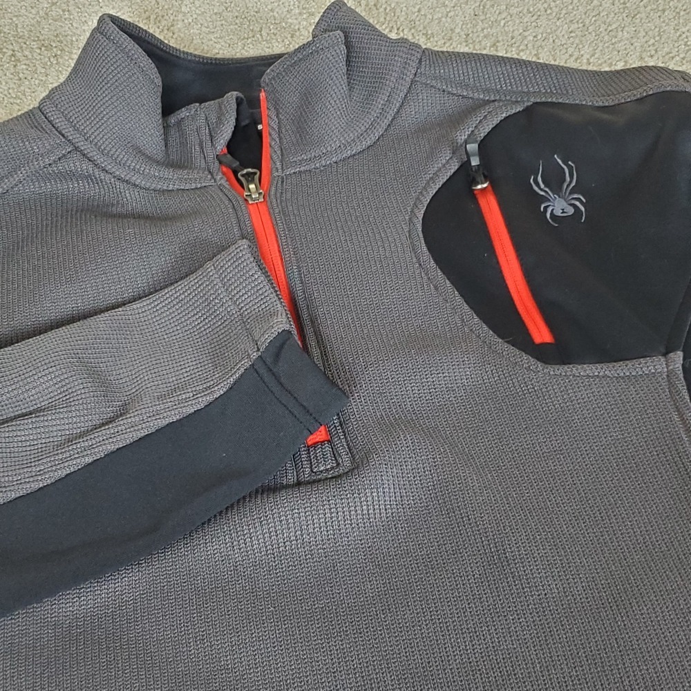 Spyder Men's Bandit Half Zip Stryke Jacket Size XXL Light Weight